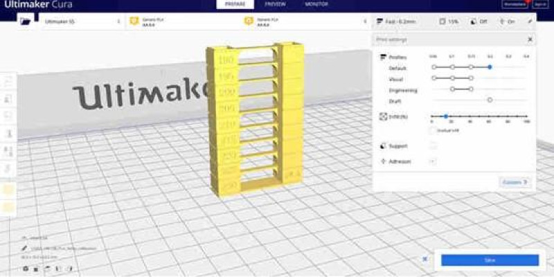 Como fazer torre de temperatura no Cura?