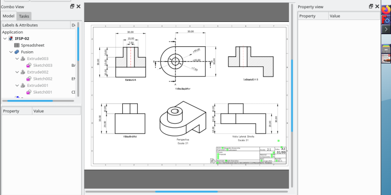 FreeCAD: software livre de modelagem 3D paramétrica