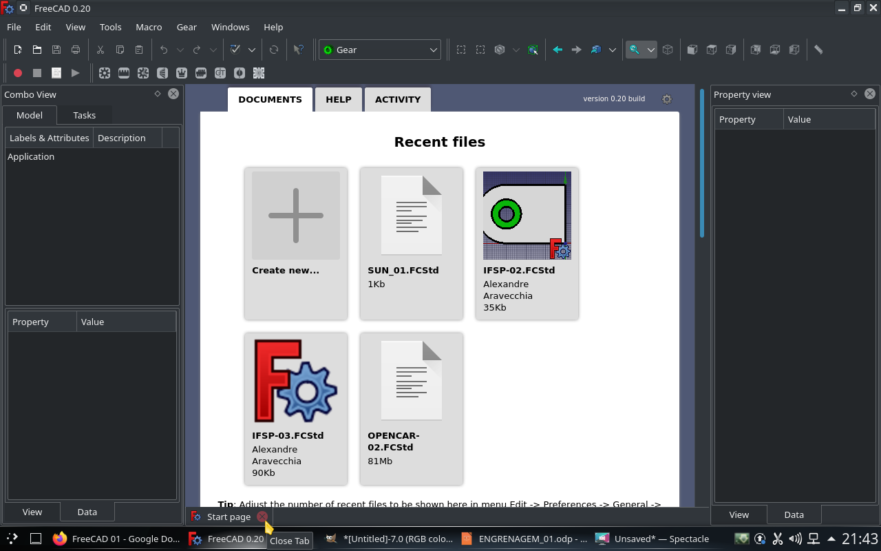 FreeCAD: software livre de modelagem 3D paramétrica FreeCAD: software livre de modelagem 3D paramétrica
