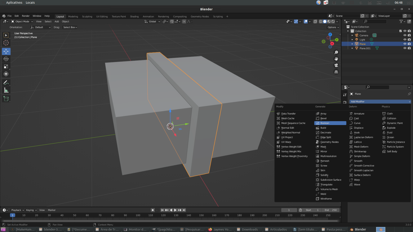 Como fazer uma corrente impressa em 3D com o Blender!